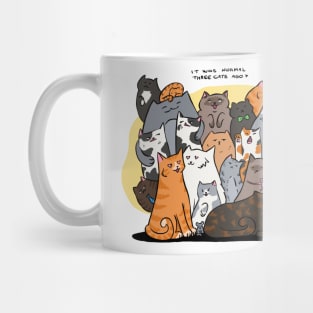 A lot of cats crazy cat lady Mug